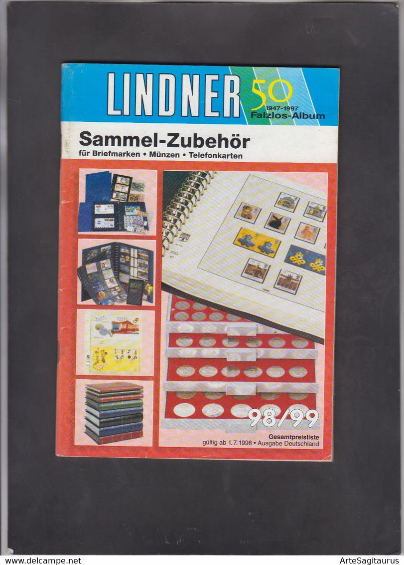 GERMANY, LINDNER 1998/1999, SALE CATALOGUE  (004) - Catalogues