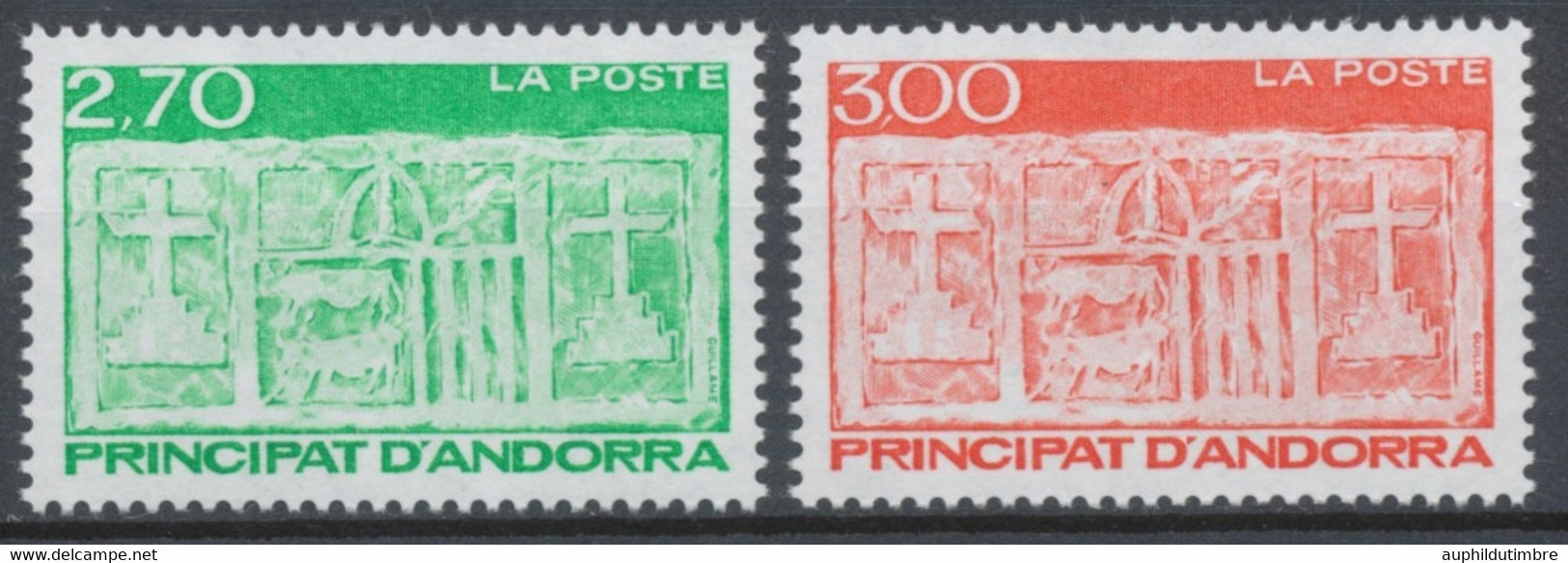 Andorre FR Série N°472 + N°473 NEUFS** ZA473S - Unused Stamps
