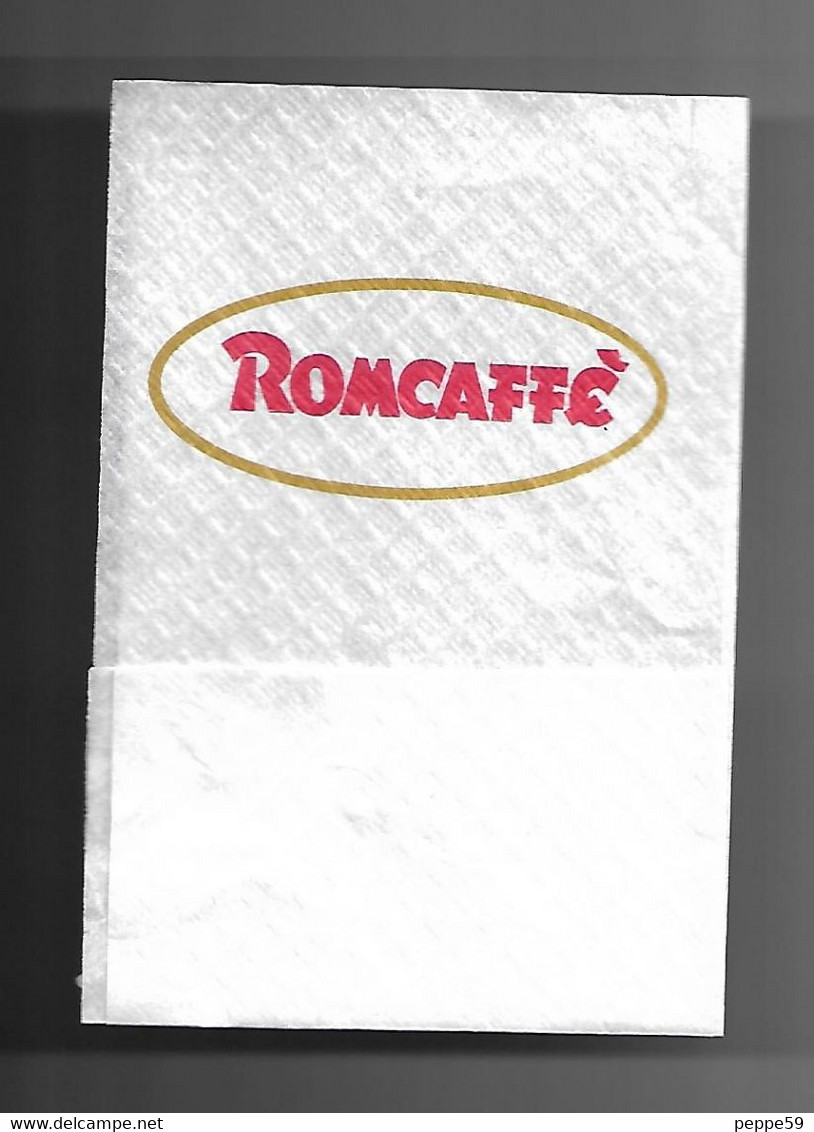 Tovagliolino Da Caffè - Romcaffè - Company Logo Napkins