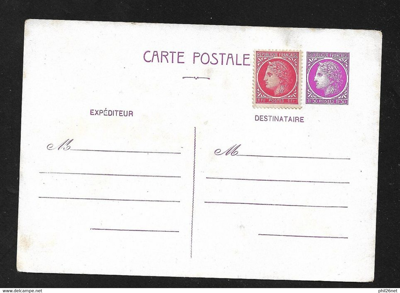 France   Entier N° 679 CP1 Le  N°676   En Complément  Neuf  B/TB  Voir Scans   - Standard Postcards & Stamped On Demand (before 1995)