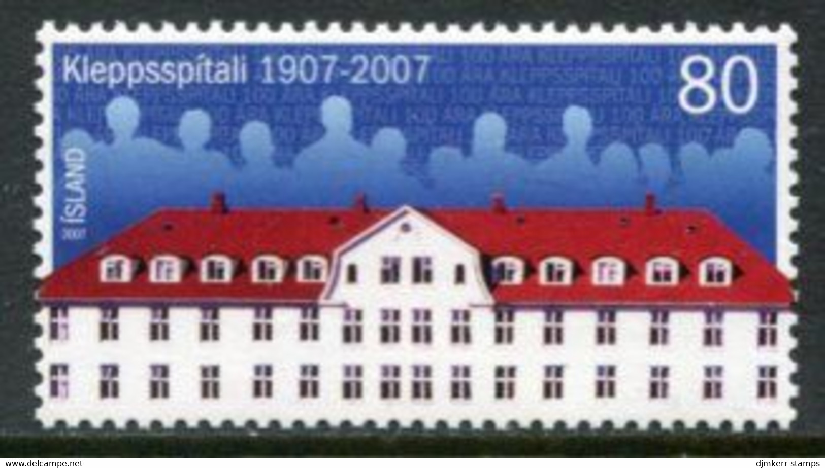 ICELAND  2007 Centenary Of Psychiatric Hospital MNH / **.  Michel 1183 - Ongebruikt