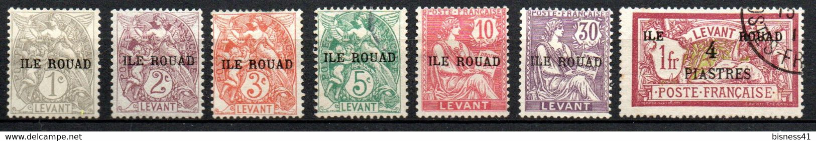 Col24 Colonies Rouad N° 4 à 8 + 12 Neuf Sans Gomme 15 Oblitéré  Cote 33,50€ - Unused Stamps