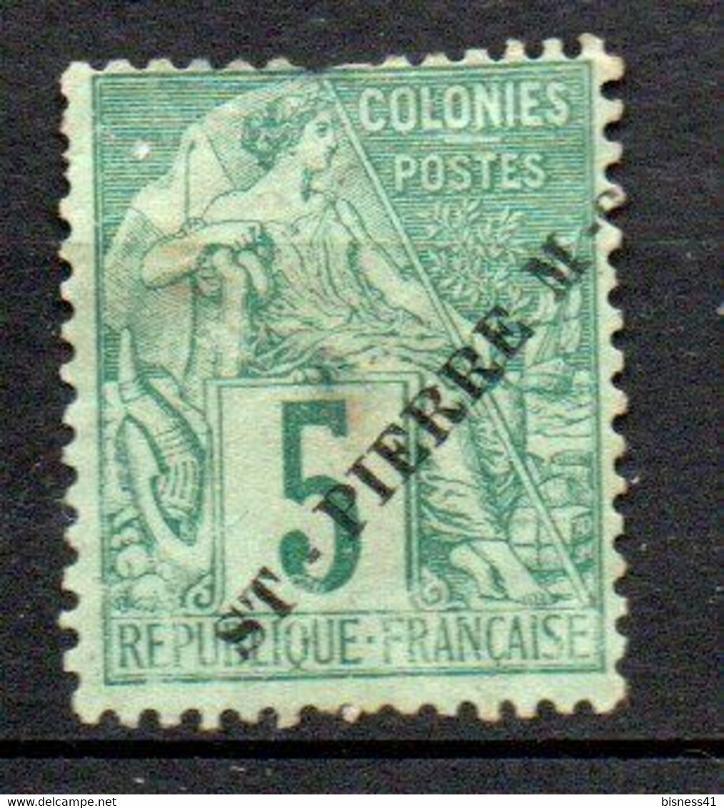 Col24 Colonies Saint Pierre & Miquelon SPM N° 21 Oblitéré  Cote 19,00€ - Usati