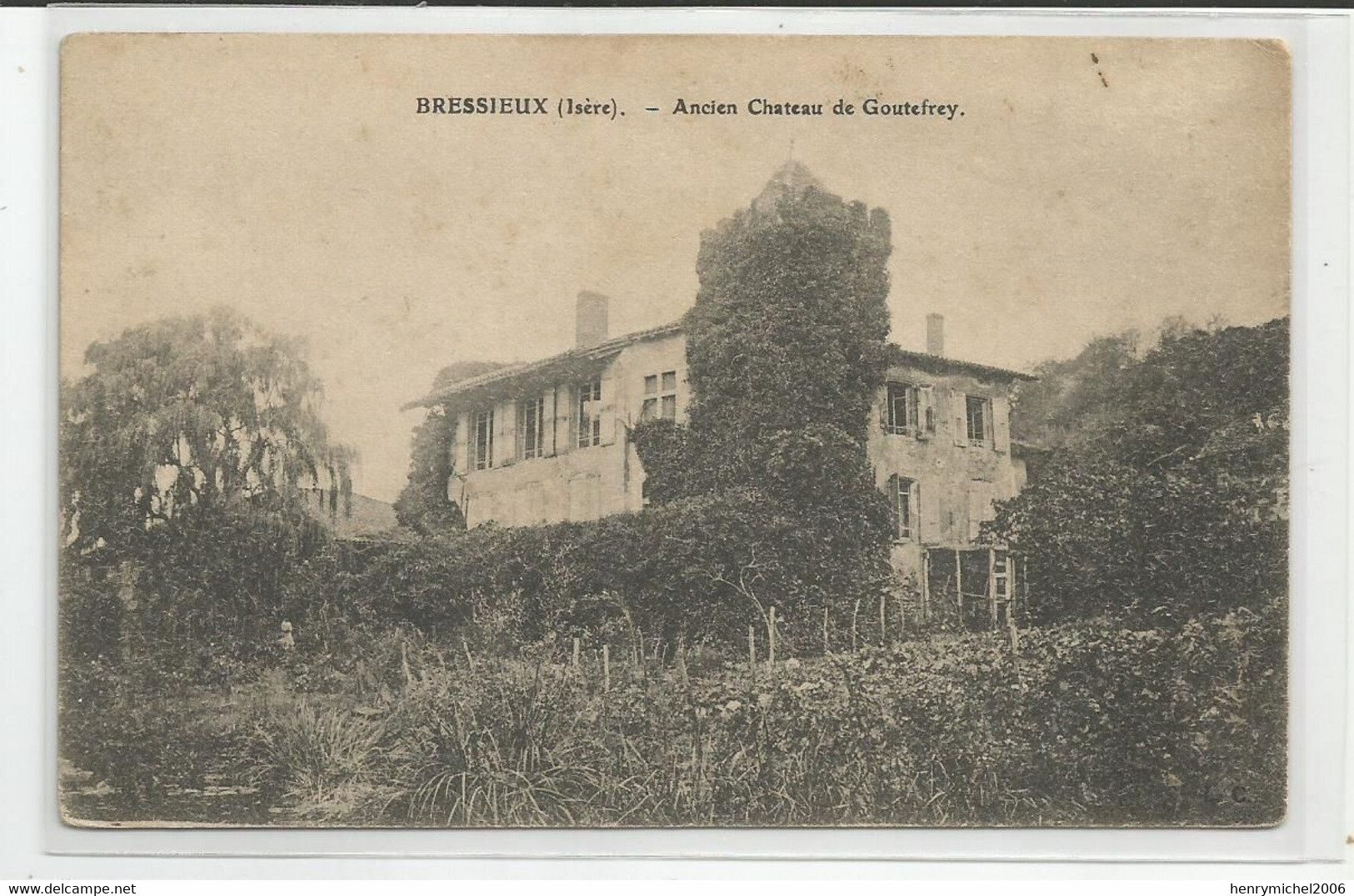 38 Isère Bressieux Ancien Chateau De Goutefrrey - Bressieux