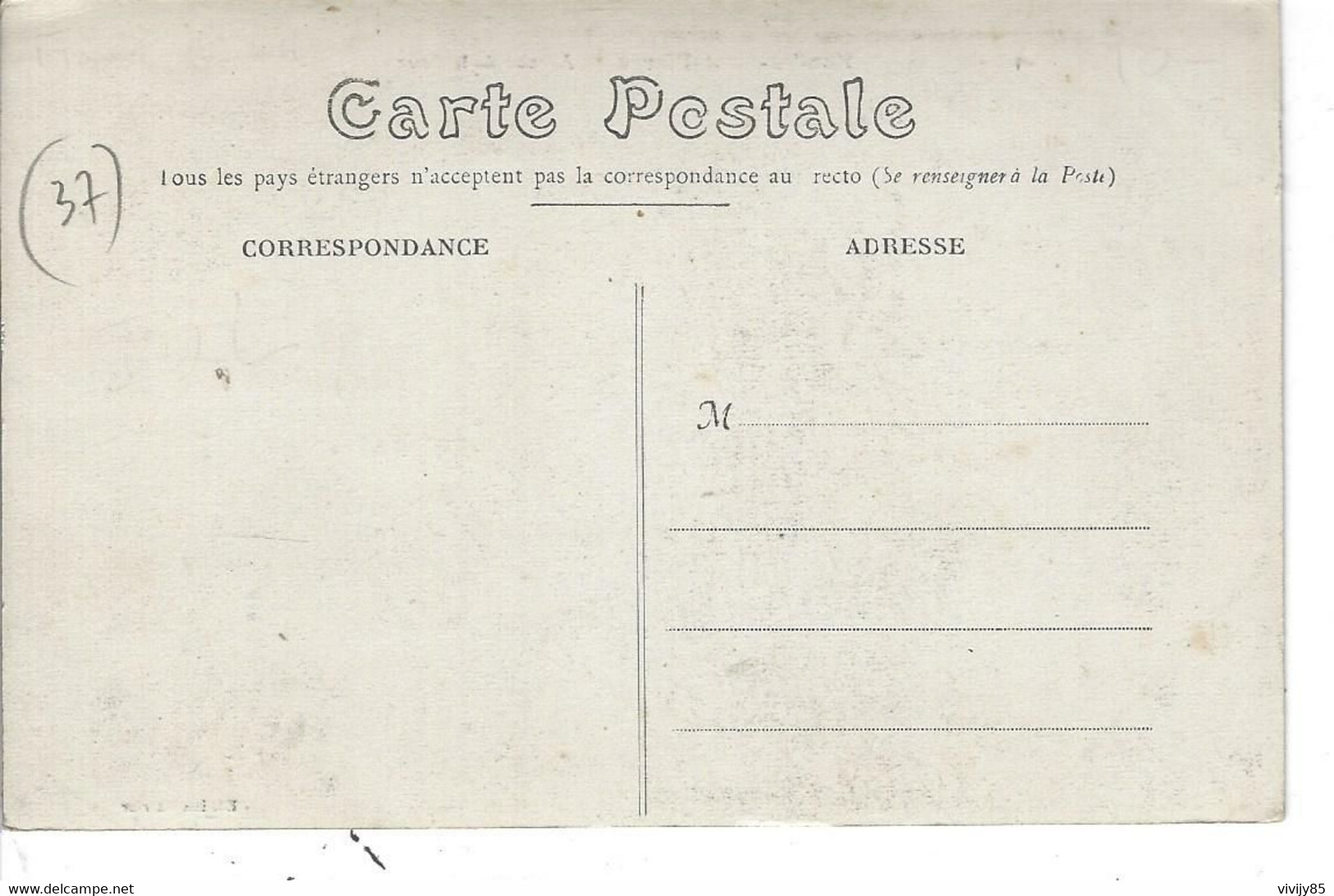 37 - NEUILLE PONT PIERRE - T.Belle Vue Animée De L'Avenue De La Roue ( Attelages ) - Neuillé-Pont-Pierre