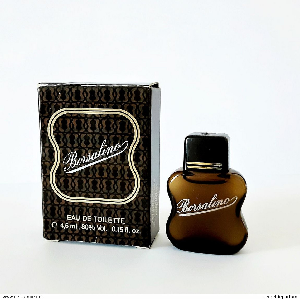 Miniatures De Parfum  BORSALINO  EDT   4.5  Ml + BOITE - Miniaturen Herrendüfte (mit Verpackung)