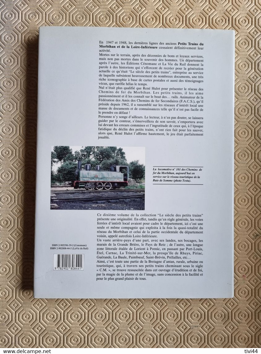 PETITS TRAINS DU MORBIHAN ET DE LOIRE-INFÉRIEURE - RENÉ HULOT - Historia