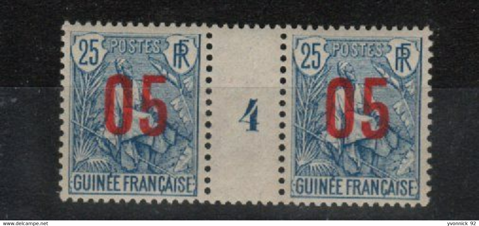 Guinée - Française _  Millésimes N°39 (1904 ) - Andere & Zonder Classificatie