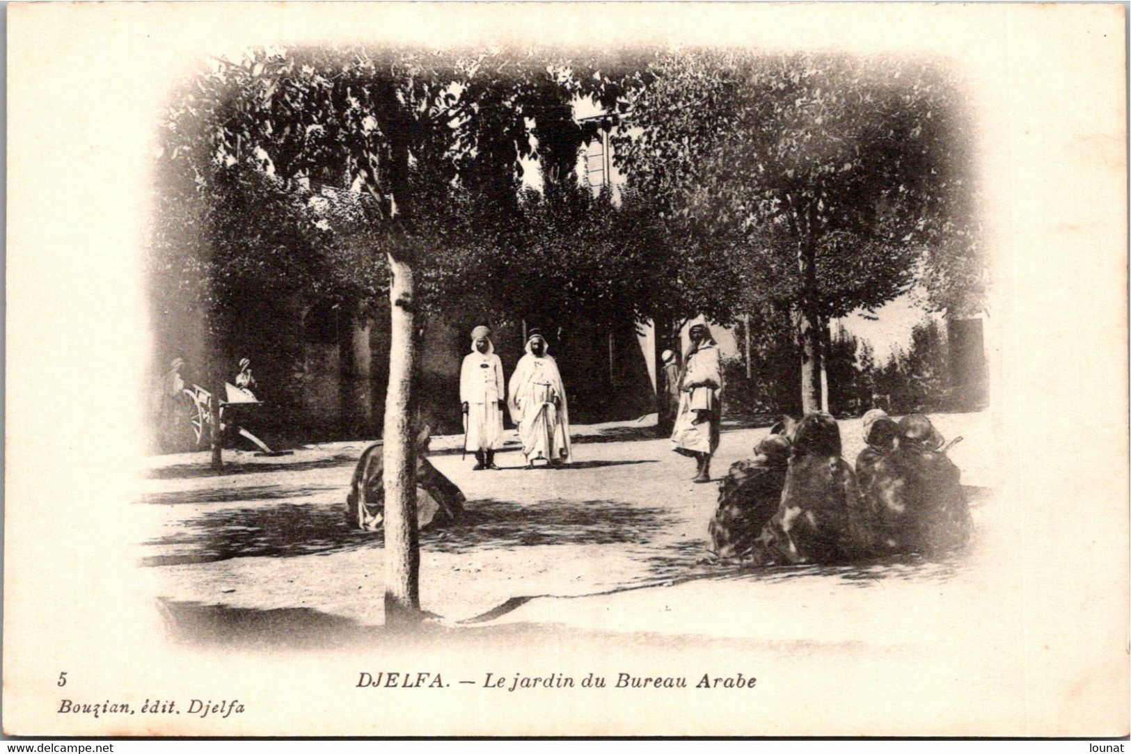 DJELFA - Le Jardin Du Bureau Arabe - Djelfa