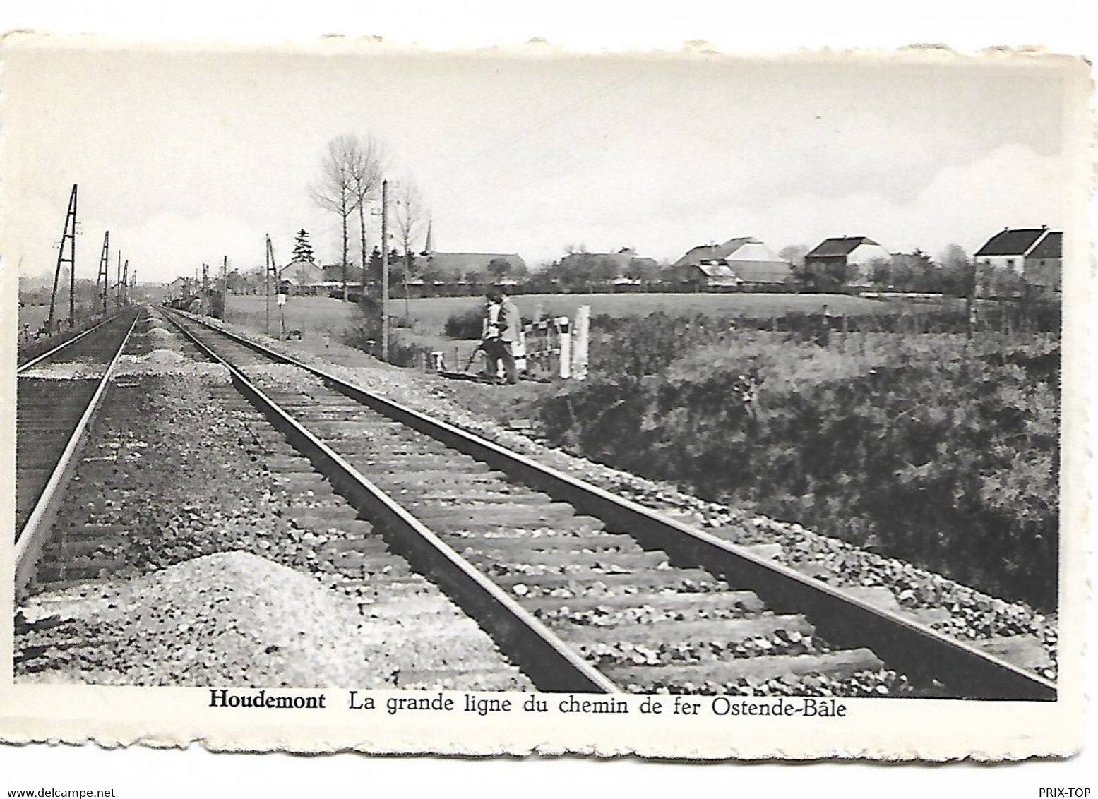 SP484/ CP-PK Houdemont La Grande Ligne De Chemin De Fer Ostende-Bâle Animée MINT - Habay