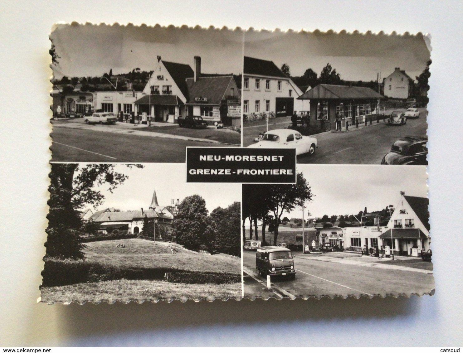 Carte Postale Ancienne (1968) Neu-Moresnet Grenze- Frontière - La Calamine - Kelmis