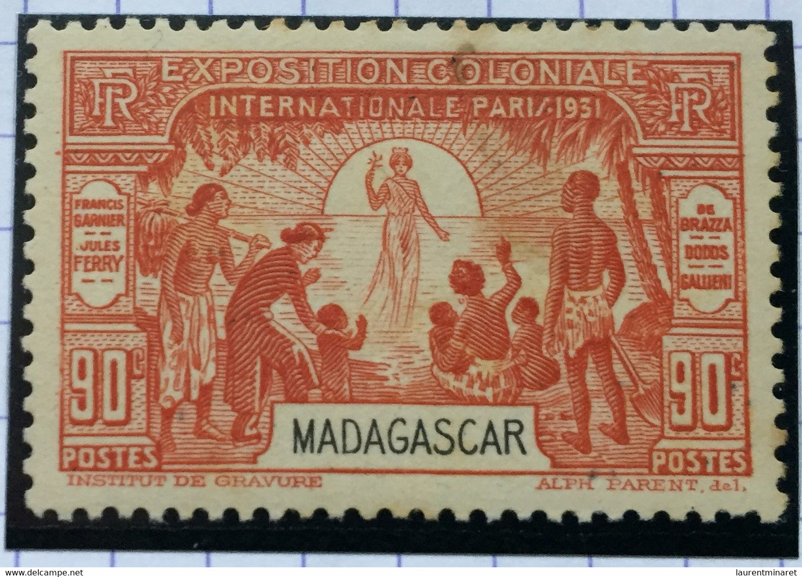 MADAGASCAR / 1931 / N° Y&T : 179 à 182 - Autres & Non Classés