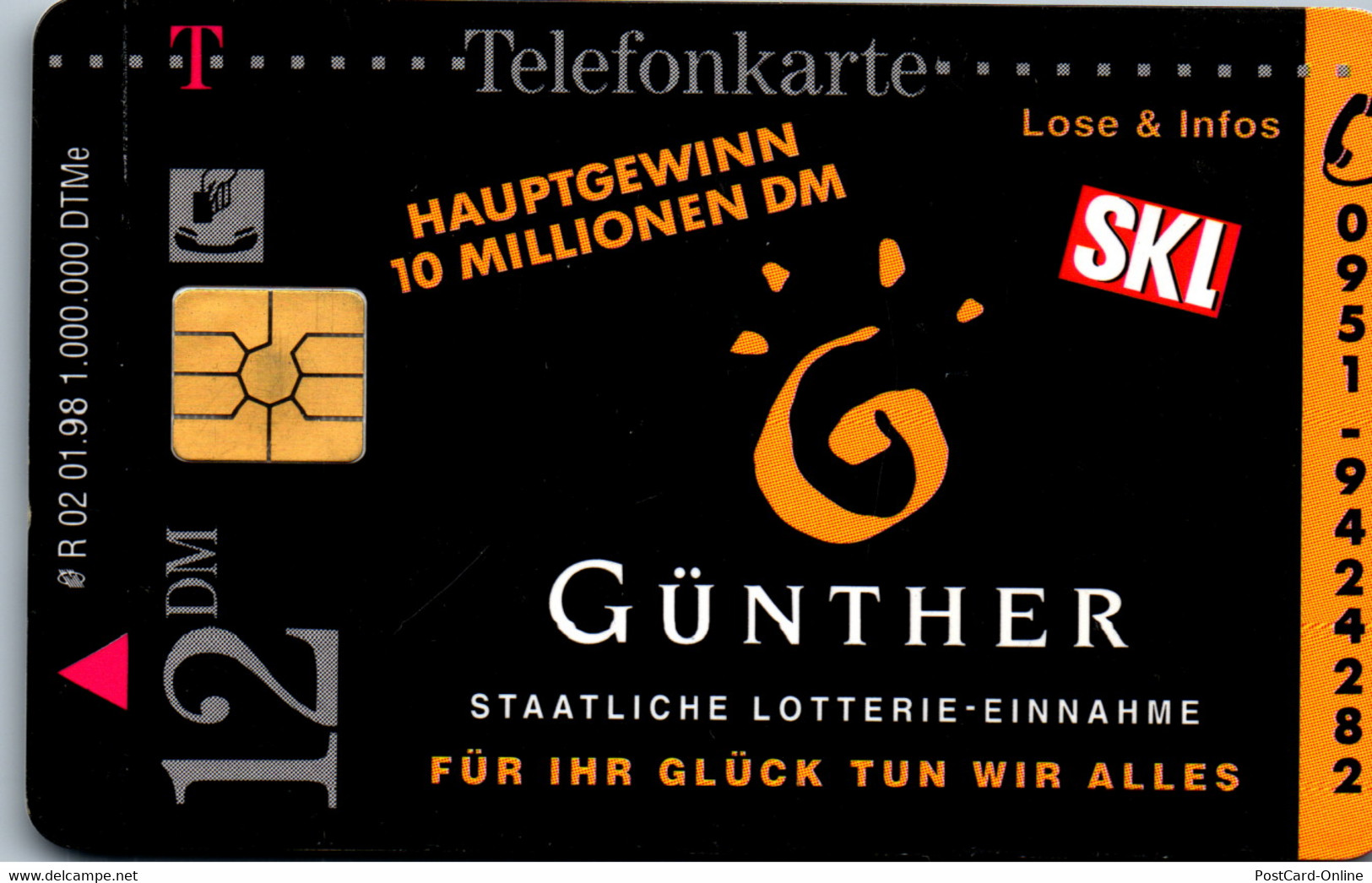 30555 - Deutschland - SKL Günther , Lotterie - R-Series : Régionales