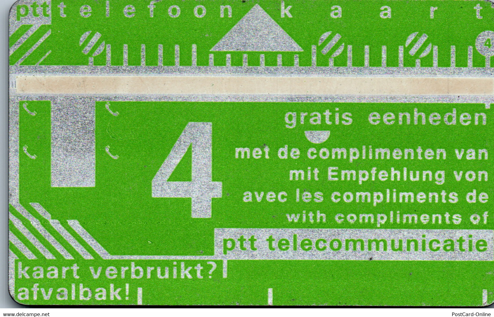 30709 - Niederlande - PTT , Mit Empfehlungen Von PTT Telecommunicatie - Publiques