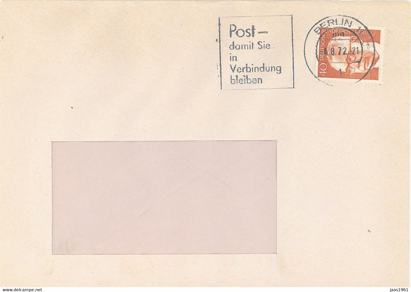 GERMANY. BERLIN. POSTMARK - Franking Machines (EMA)