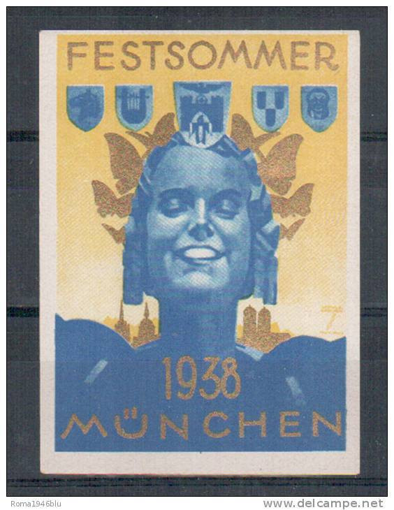 MUNCHEN 1938 FESTSOMMER - Cinderellas