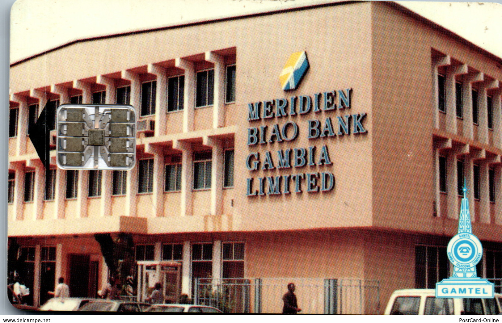 31096 - Gambia - Gamtel , Meridien Biao Bank - Gambie