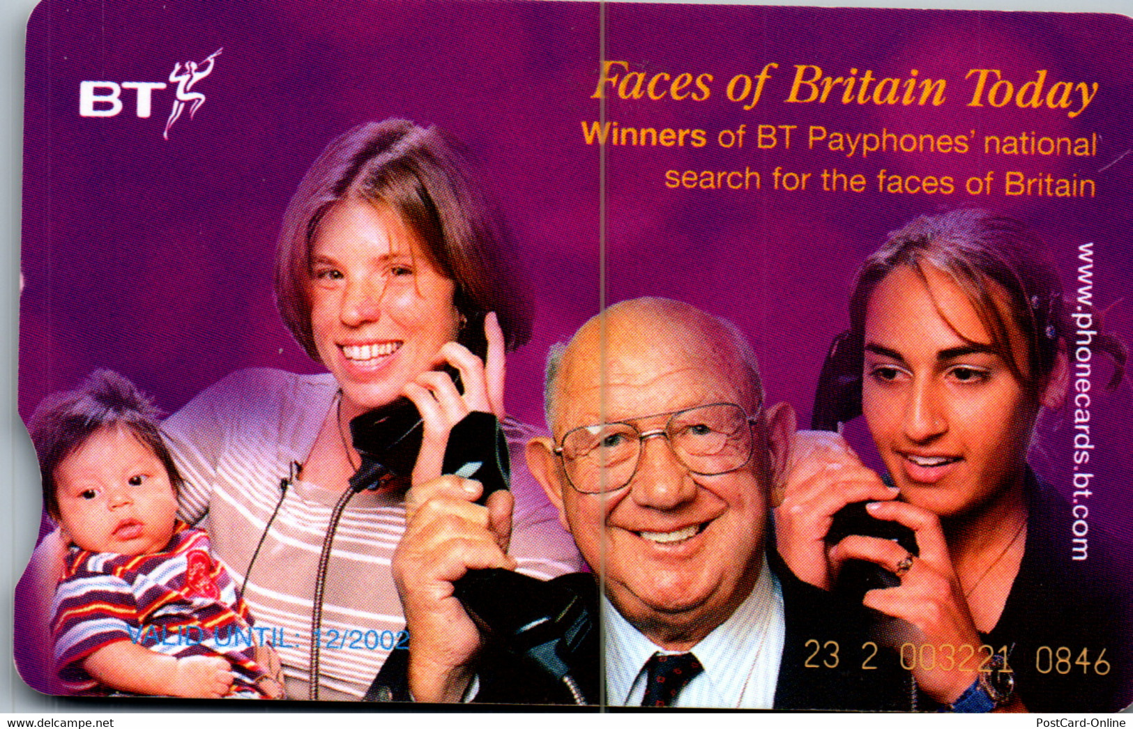 31183 - Großbritannien - BT , Faces Of Britain Today - BT Allgemeine