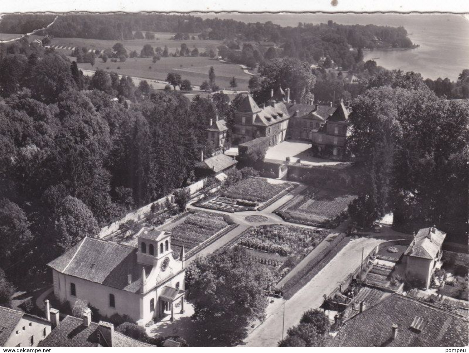 QR - PRANGINS - Le Château ( Vue Arienne)  -  Neuf - Prangins