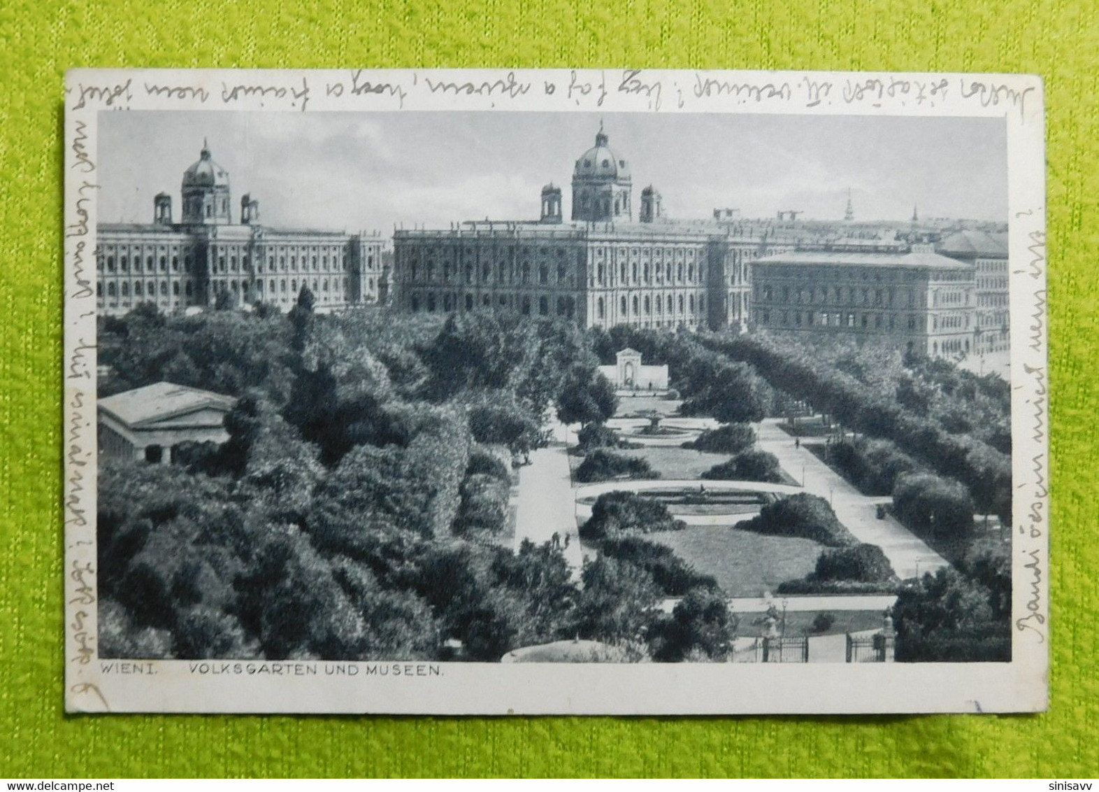 Wien I - Volksgarten Und Museen /  Österreichische Zensurstelle 840 - Musées