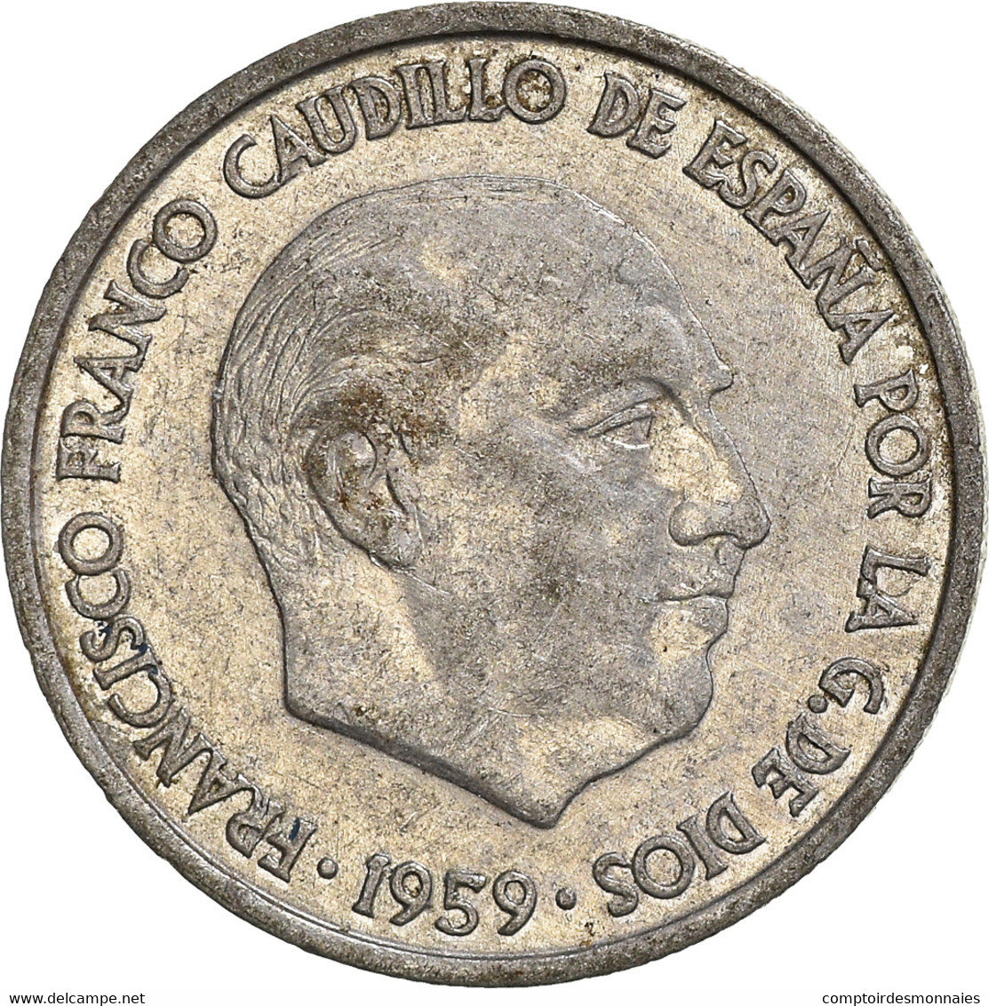 Monnaie, Espagne, 10 Centimos, 1959 - 10 Céntimos