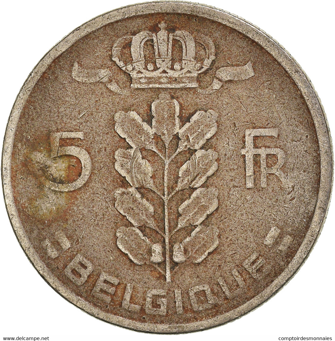 Monnaie, Belgique, 5 Francs, 5 Frank, 1948 - 5 Francs