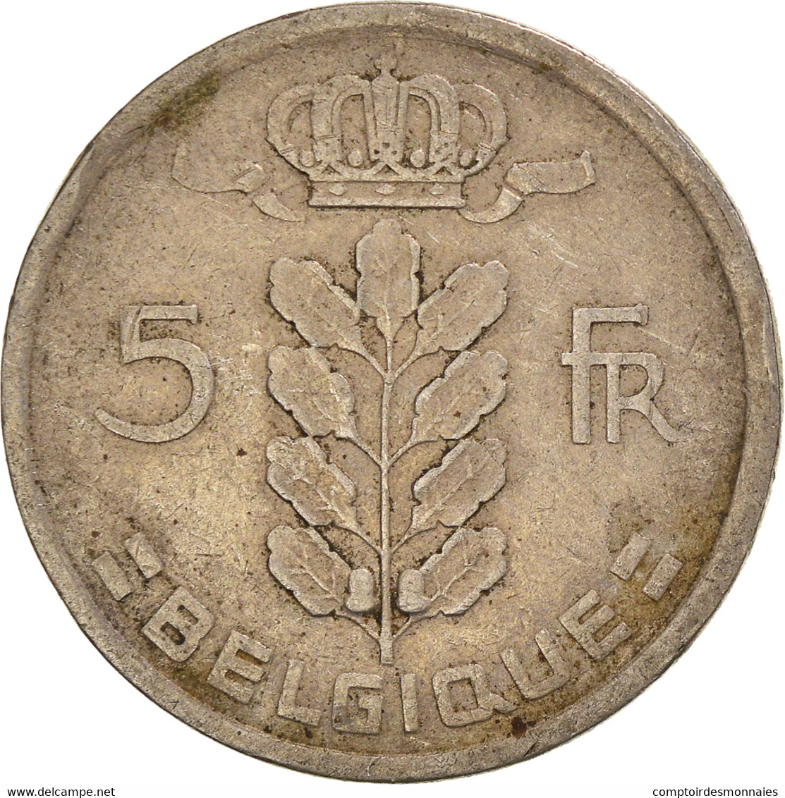 Monnaie, Belgique, 5 Francs, 5 Frank, 1949 - 5 Franc