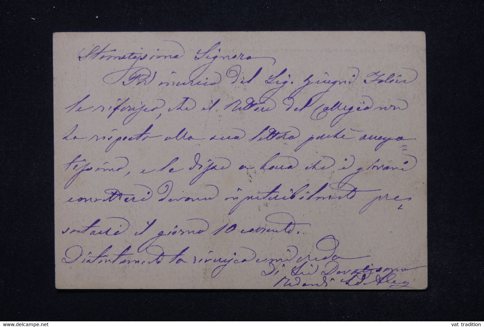 ITALIE - Entier Postal Voyagé En 1870 - L 117704 - Postwaardestukken