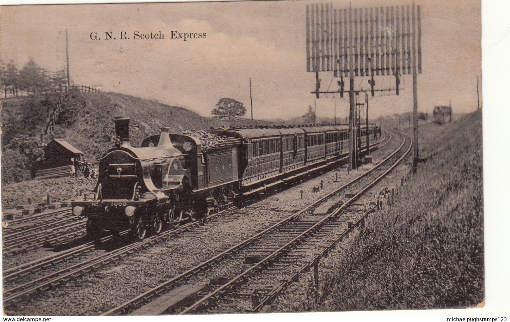G.B. / Square Circles / Railway Postcards / Devonshire - Ohne Zuordnung