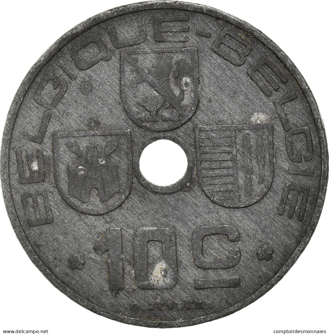 Monnaie, Belgique, 10 Centimes, 1943 - 10 Cents