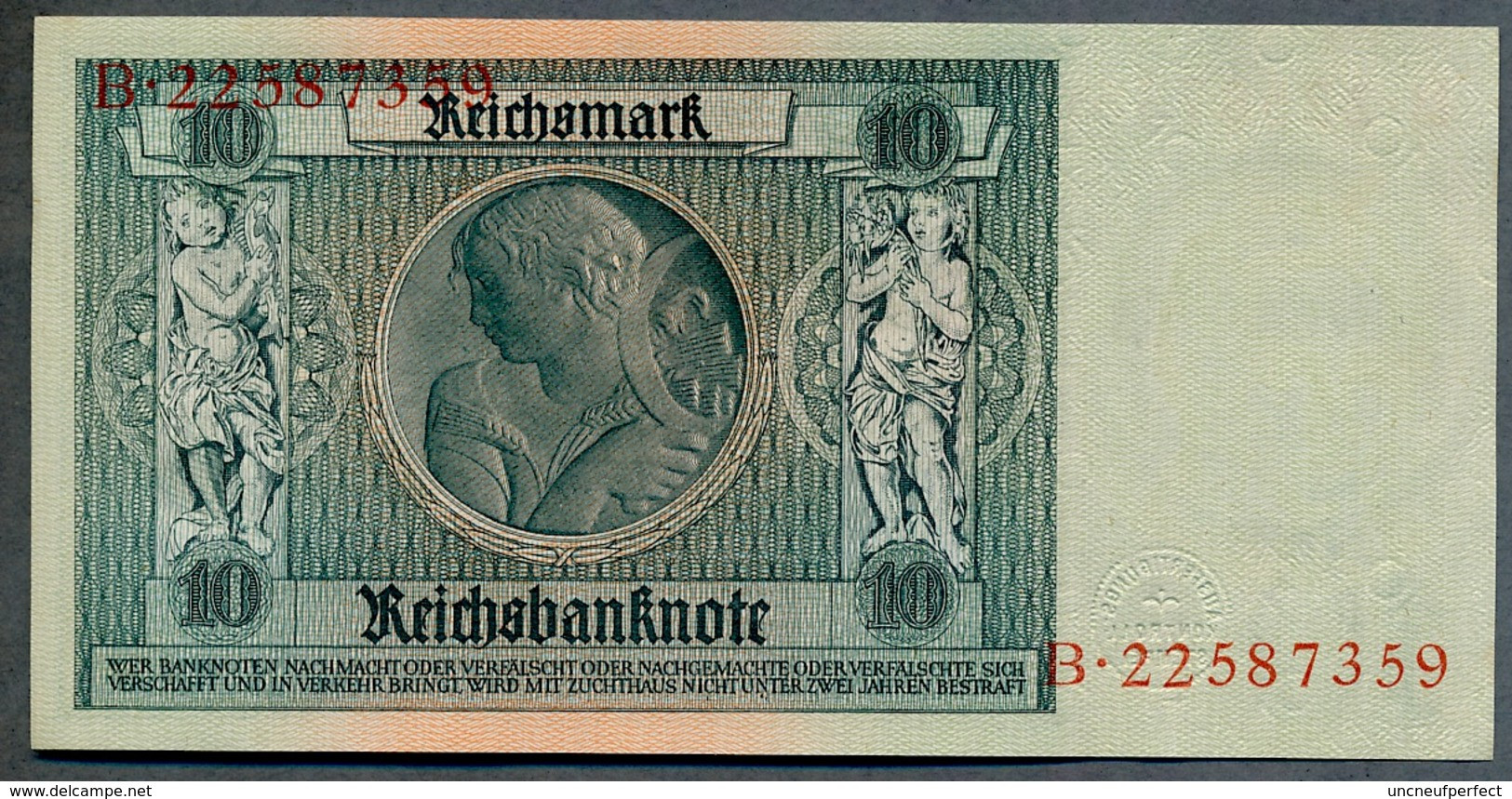 Pick 180a Ro 173a DEU-183a  10 Mark 1929 UNC NEUF - 10 Mark