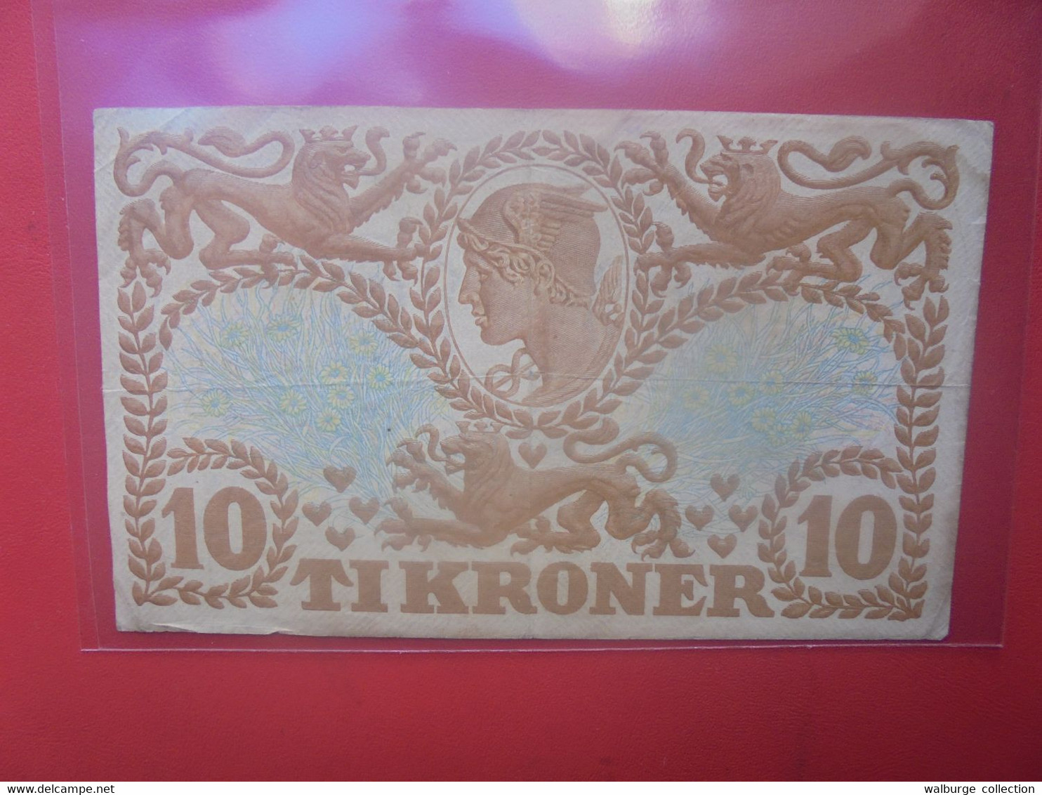 DANEMARK 10 KRONER 1941 Circuler - Danemark