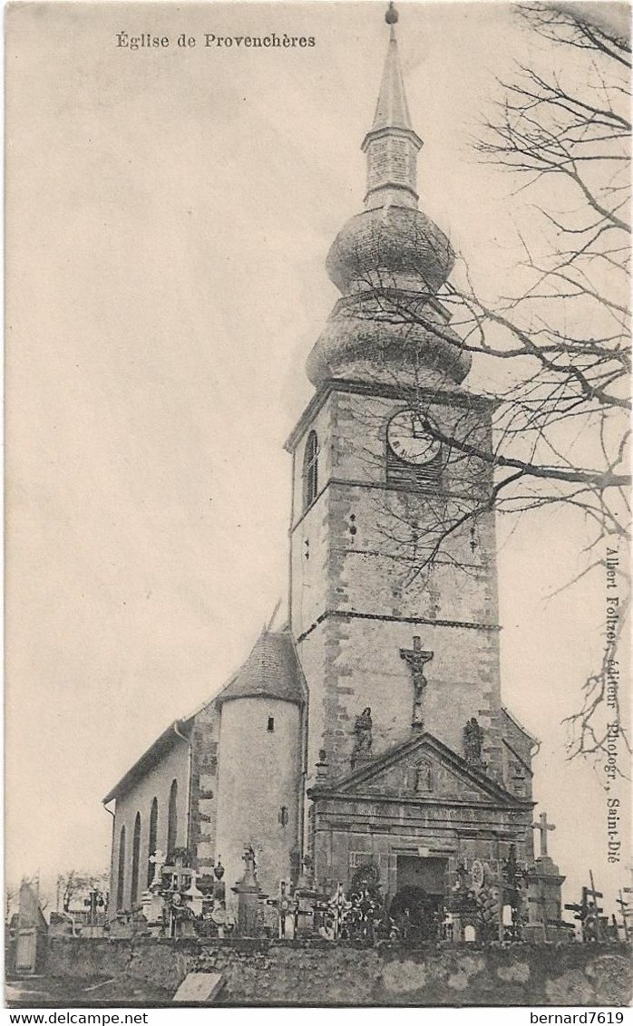 88  Provencheres  Sur Fave  -   L'eglise - Provencheres Sur Fave