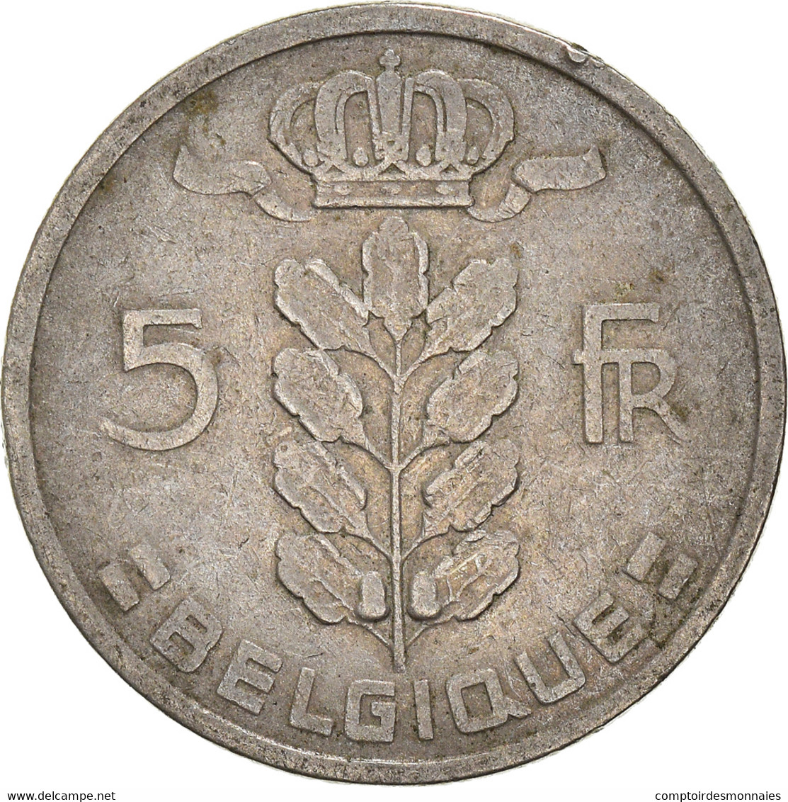 Monnaie, Belgique, 5 Francs, 5 Frank, 1949 - 5 Francs