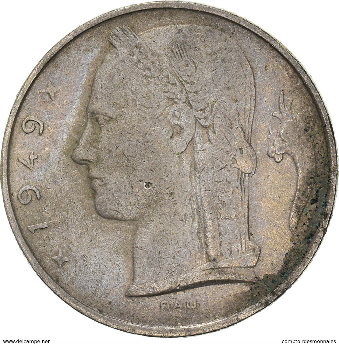 Monnaie, Belgique, 5 Francs, 5 Frank, 1949 - 5 Franc