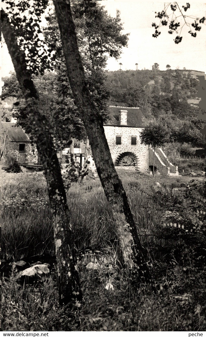 N°90829 -cpsm St Léonard Des Bois -le Moulin Du Val- - Wassermühlen
