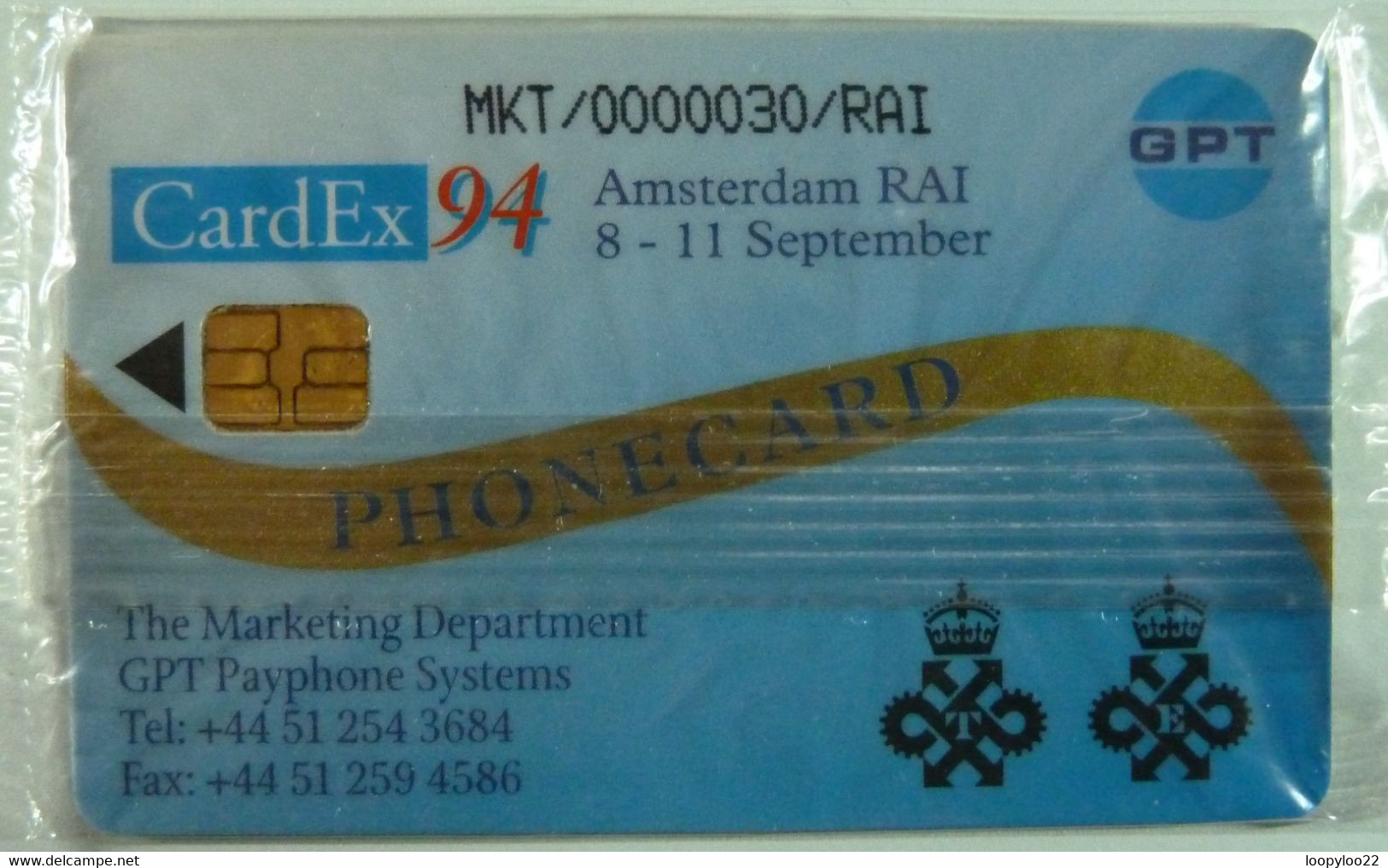 UK - Great Britain - GPT - Promotional Card - GPT049 - CardEx94 - Mint Blister - Altri & Non Classificati