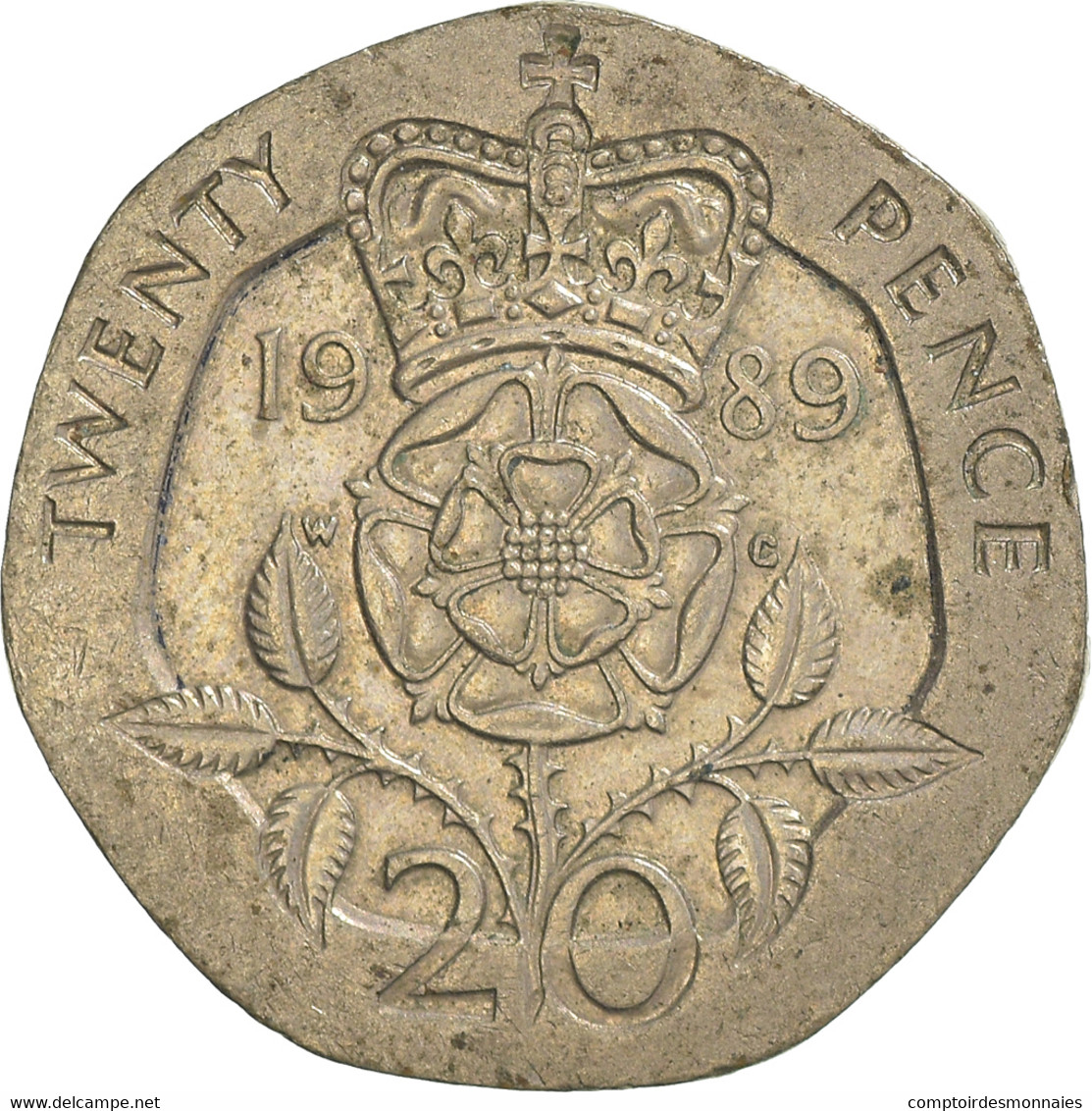 Monnaie, Grande-Bretagne, 20 Pence, 1989 - 20 Pence