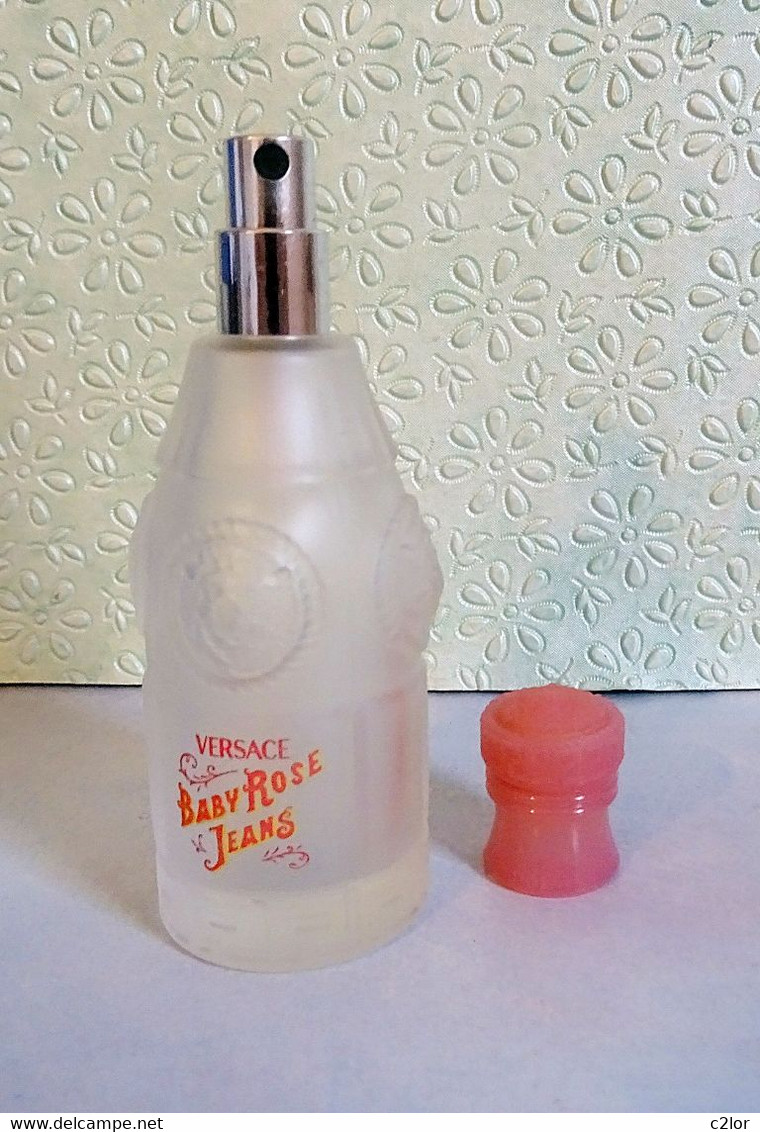 Flacon Spray   "BABY ROSE JEANS"  De VERSACE Eau DeToilette 50 Ml VIDE - Frascos (vacíos)