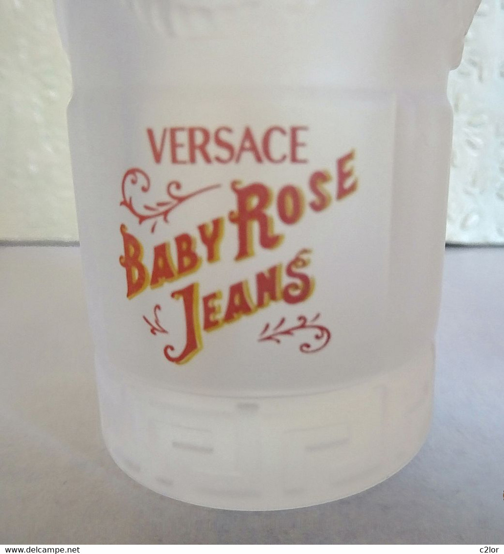 Flacon Spray   "BABY ROSE JEANS"  De VERSACE Eau DeToilette 50 Ml VIDE - Flacons (vides)