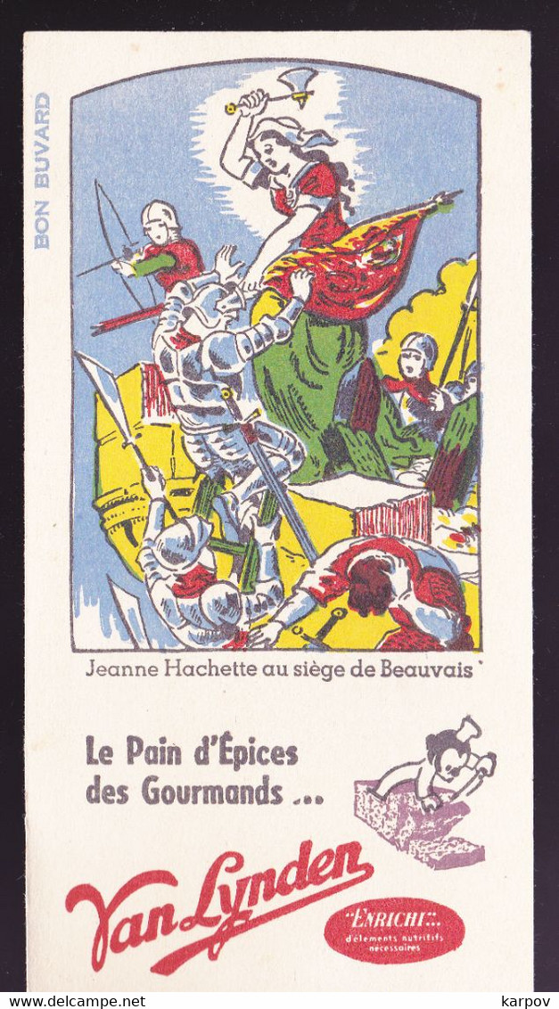 BUVARDS - LE PAIN D'ÉPICES VAN LYNDEN   - JEANNE HACHETTE - Pain D'épices