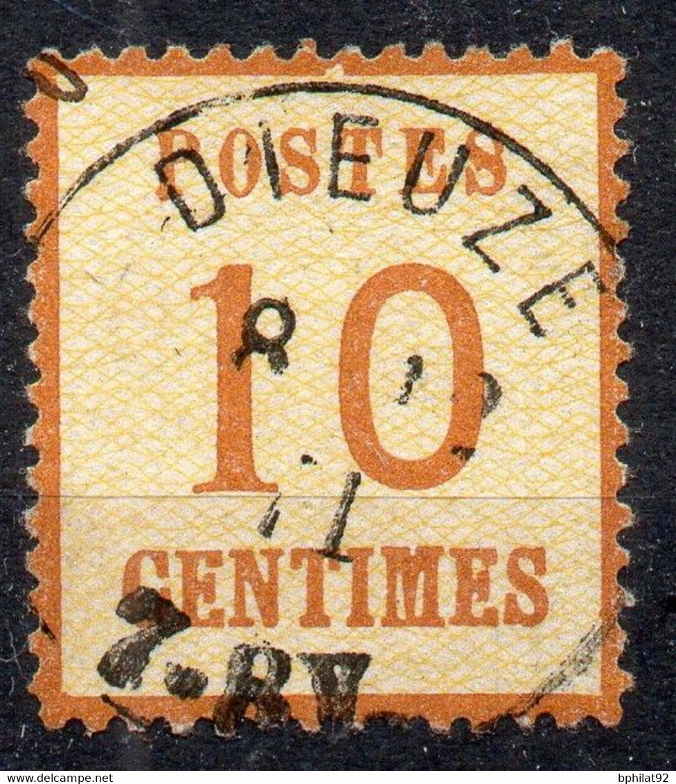 !!! ALSACE LORRAINE N° 5 CACHET DE DIEUZE DU 8/12/1871 - Used Stamps
