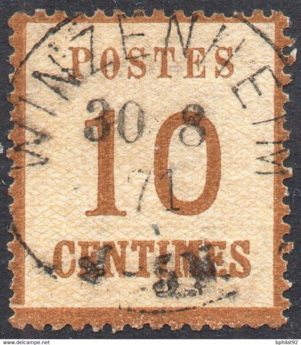 !!! ALSACE LORRAINE N° 5 CACHET DE WINZENHEIM DU 30/8/1871 - Used Stamps