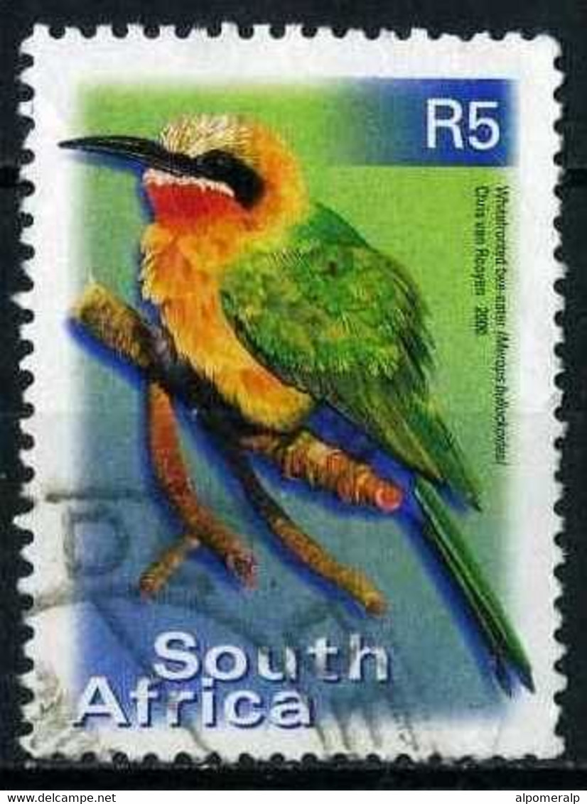 South Africa 2000 Mi 1307C [perf. 13] Bird, Whitefronted Bee-eater (Merops Bullockoides) - Used Stamps