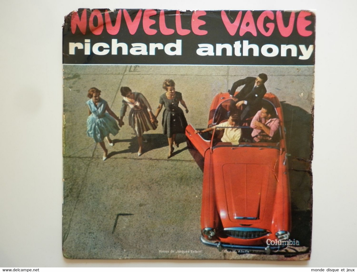 Richard Anthony 45Tours EP Vinyle Nouvelle Vague - 45 T - Maxi-Single