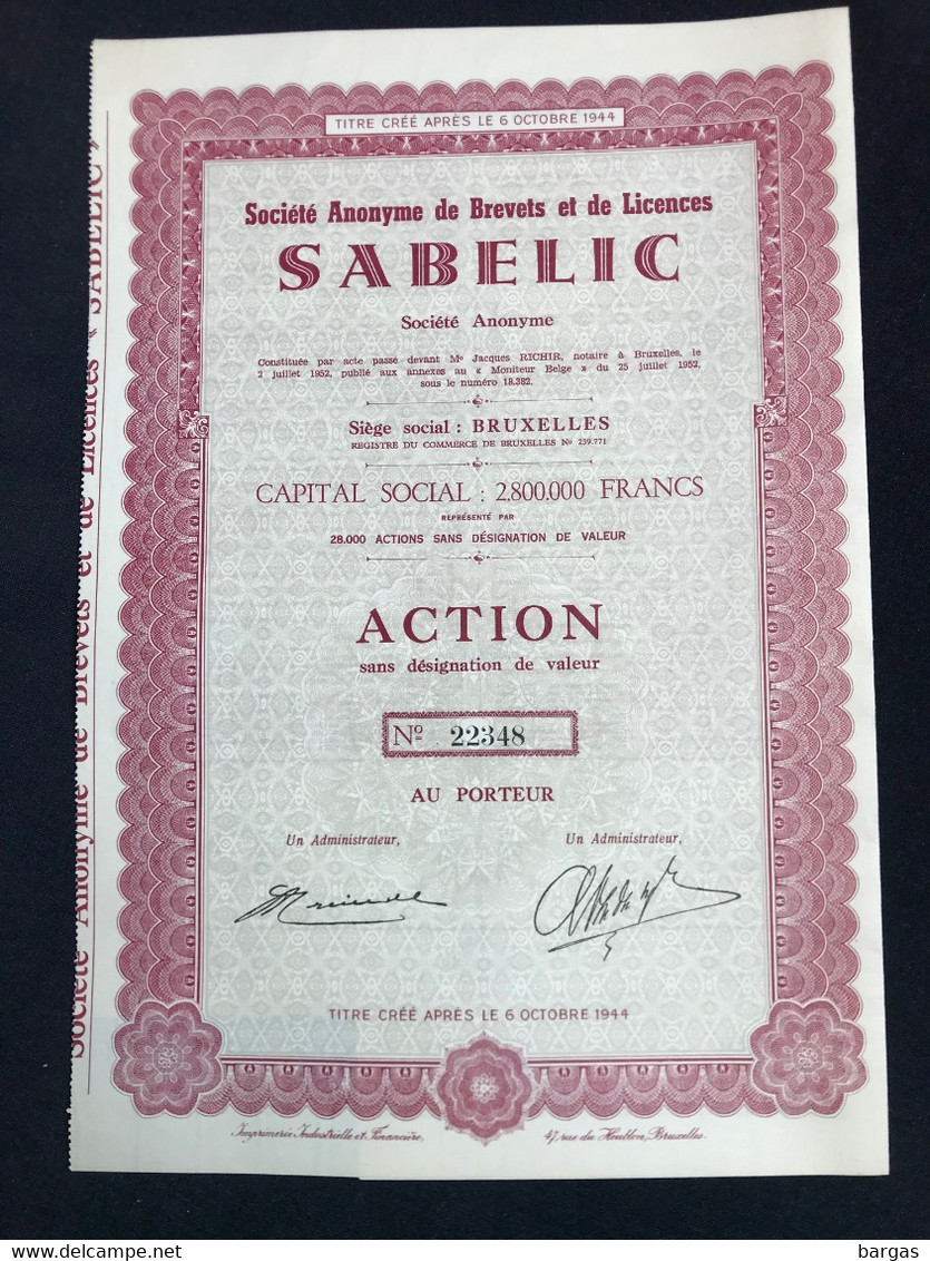 3X SA De Brevets Et De Licences SABELIC - Russia