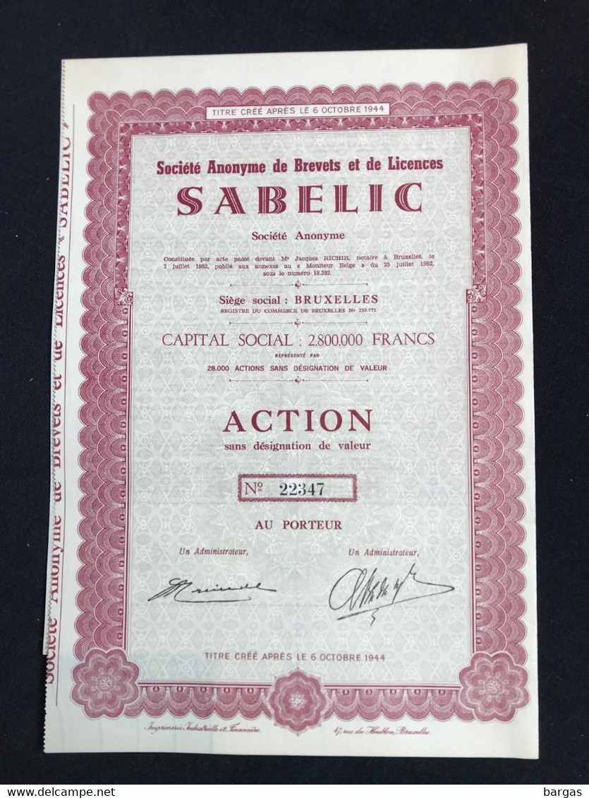 3X SA De Brevets Et De Licences SABELIC - Russia