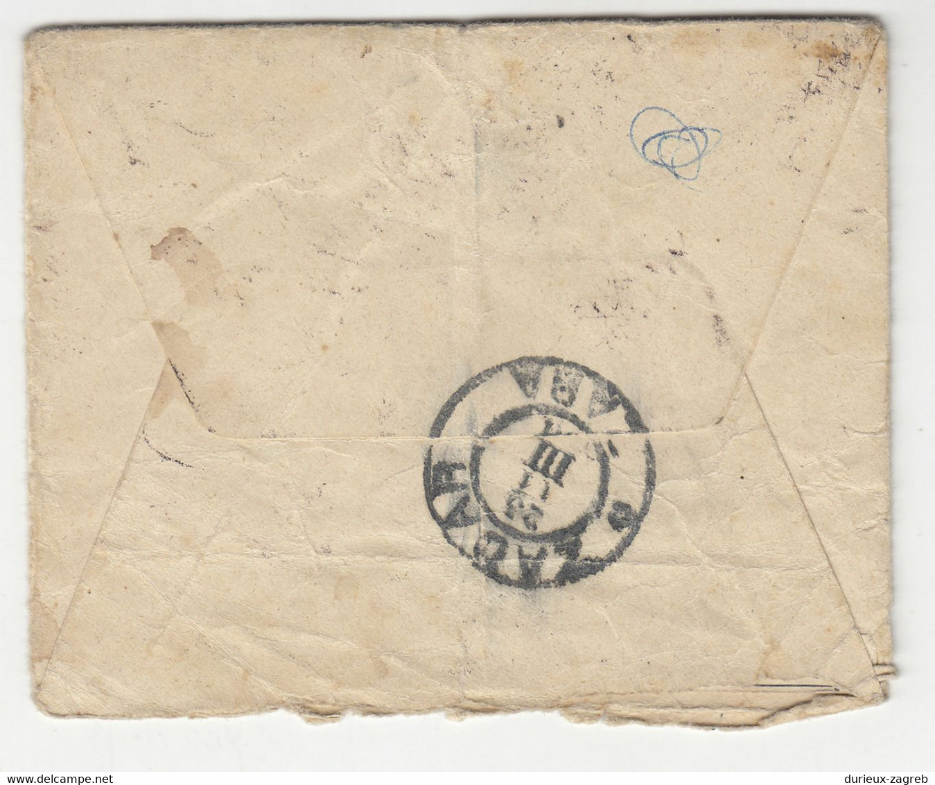 Austria Letter Cover Posted 1900 Wien To Zadar B220310 - Croacia