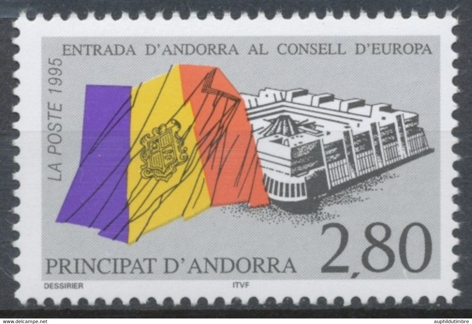 Andorre Français N°466, 2f.80 NEUF** ZA466 - Neufs