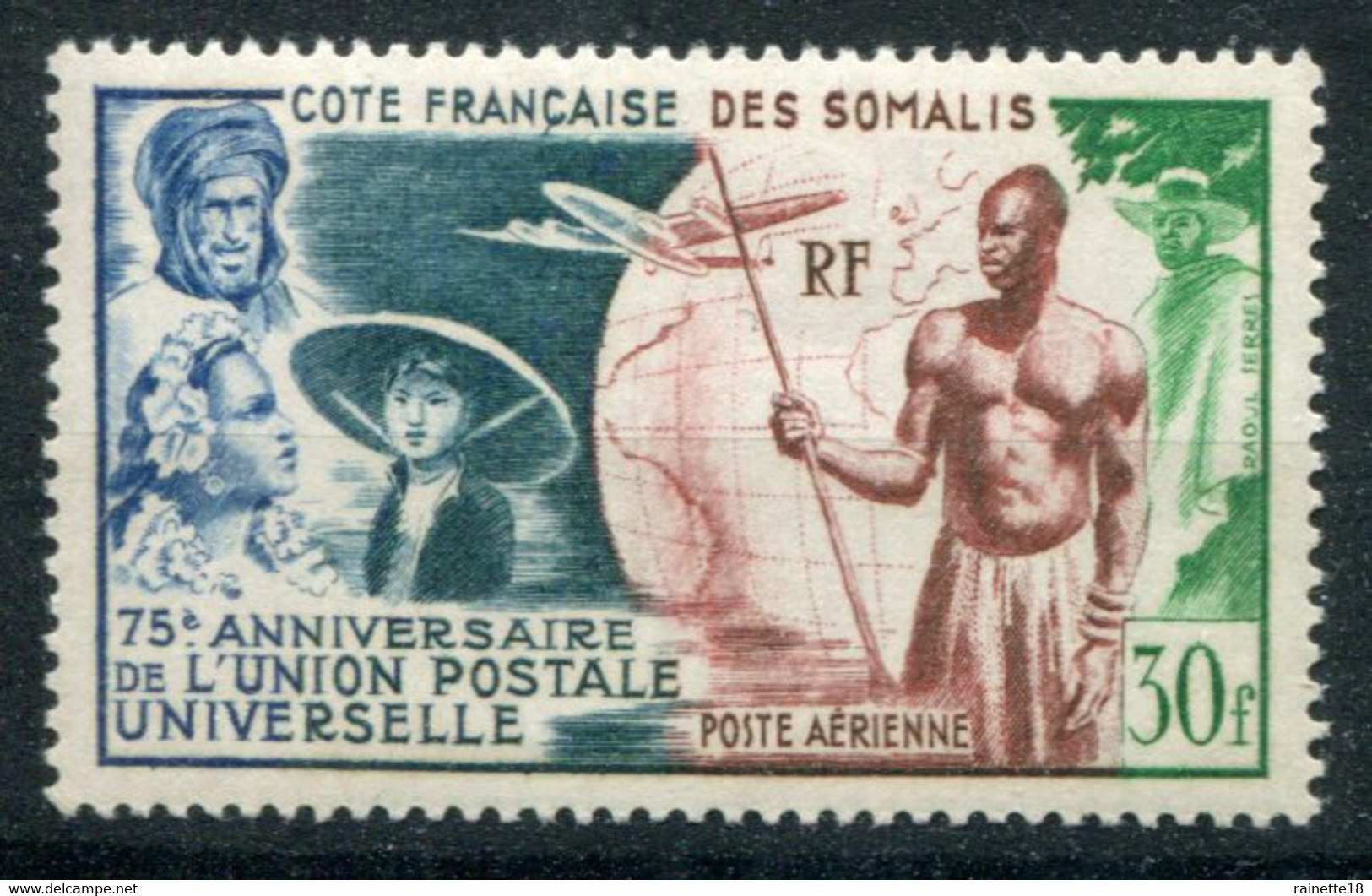 Cote Des Somalis      PA 23 ** - Unused Stamps